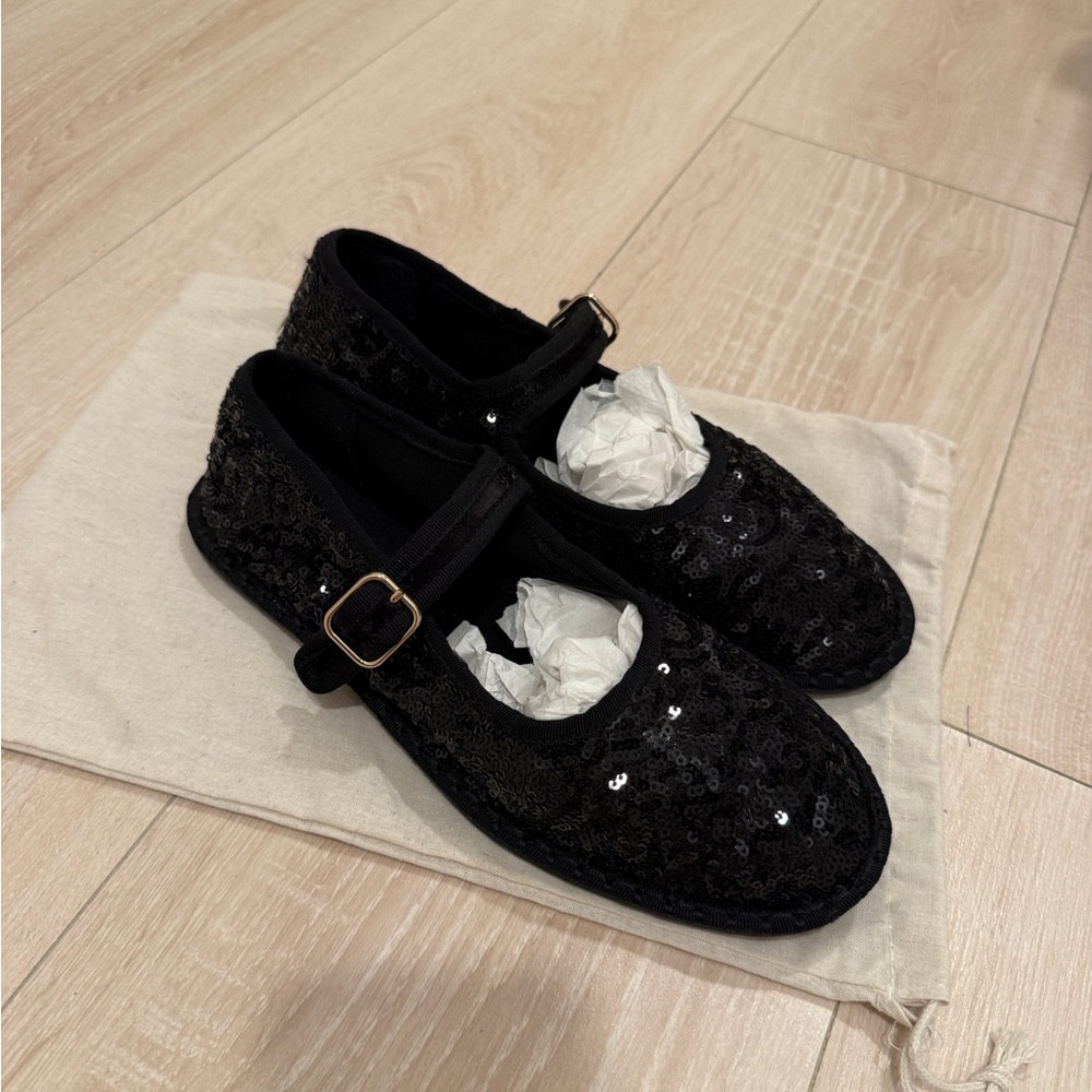 New Zara mary janes espadrilles